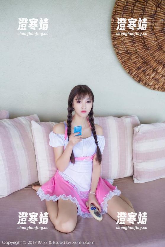 IMiss爱蜜社 - 令人窒息的诱惑！心妍小公主黑丝旗袍写真全集