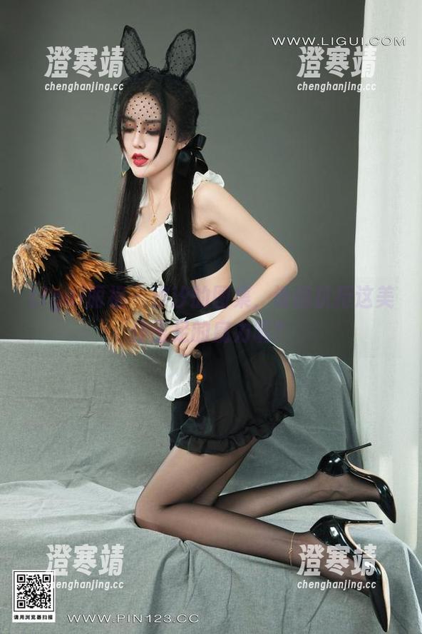 Ligui丽柜 - 汐汐的图集，谁能抗拒这美仆玉足的魔力呢？