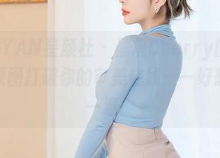 XINGYAN星颜社 – 晨晨Cherry的双马尾，原图打破你的审美底线——好想再看一遍！