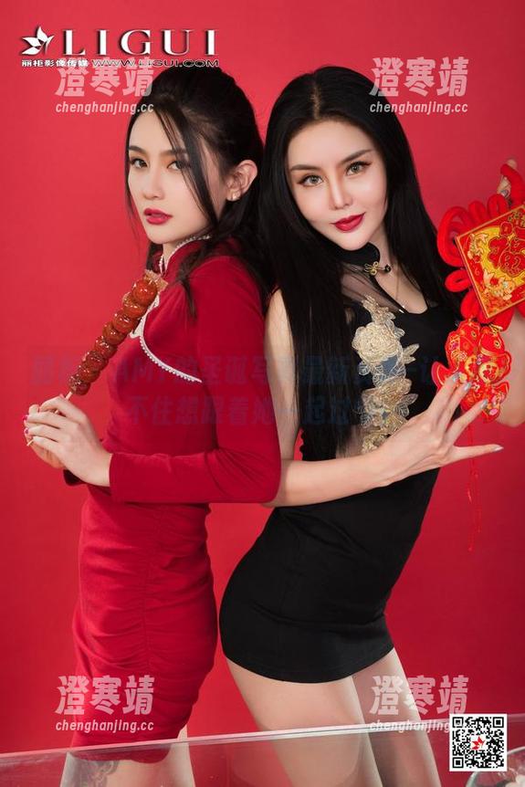 丽柜 - AMY的圣诞写真最新资源–让人忍不住想跟着她一起过节！