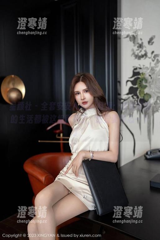 星颜社-安安Angel 星颜社 - 全套安安Angel红裙:我觉得我的生活都被这组图亮了,感觉要开心一下了!