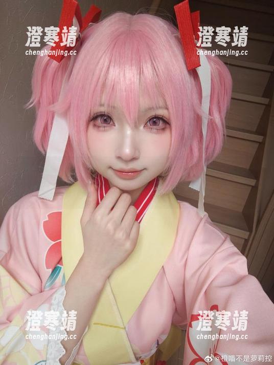 作品独白：橙喵女仆的魅力，真是个让人无法抗拒的粉色泡沫！