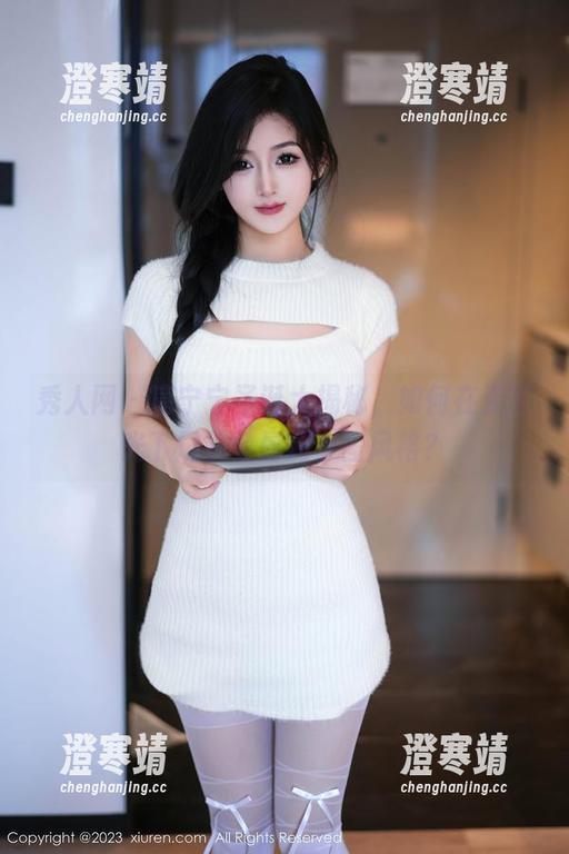 秀人网-唐宁宁 秀人网 - 唐宁宁圣诞大揭秘,如何在无圣光下展现专属的套图风格?