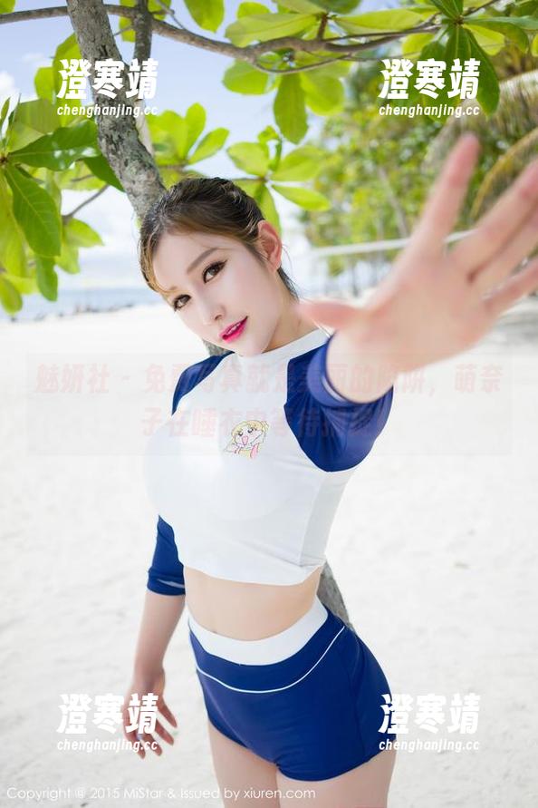 魅妍社-萌奈子 魅妍社 - 免费写真就是美丽的陷阱,萌奈子在睡衣中等待捕捉!